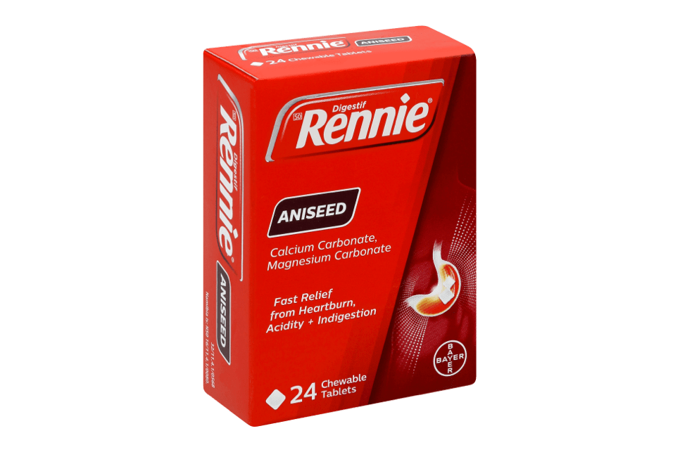 Rennie Aniseed Heartburn & Indigestion Tablets Rennie"